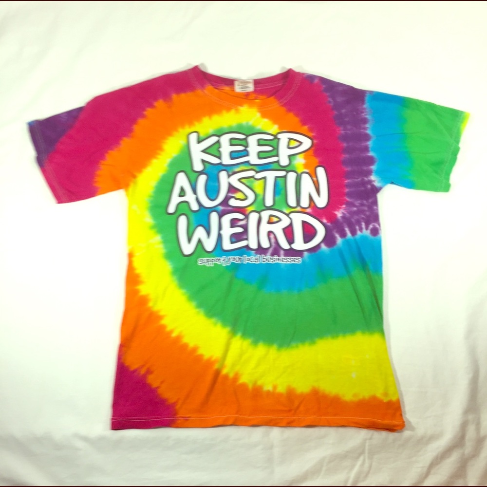 Whimsical tie die t-shirt